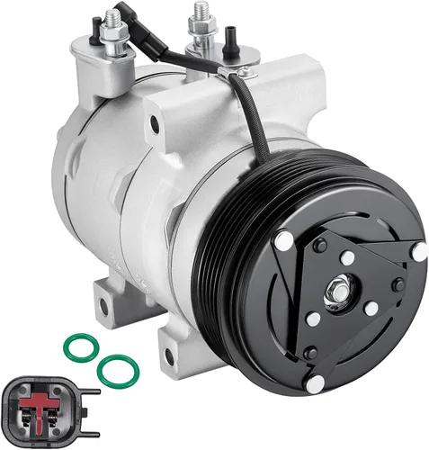 Vista 10 de BDFHYK Compresor de aire acondicionado con embrague compatible con Ford F-250 F-350 Super Duty 6.2L 2017-2019, F-450 F-550 Super Duty 6.8L