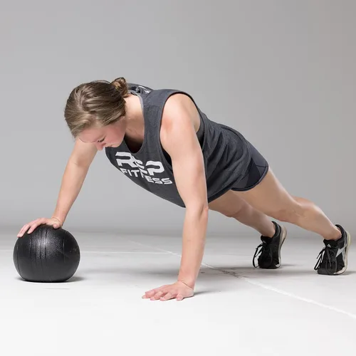 Vista 6 de REP Pelotas de golpe con peso, pelotas de ejercicio y fitness para entrenamiento de fuerza, agarre de goma suave, pelota medicinal sin rebote