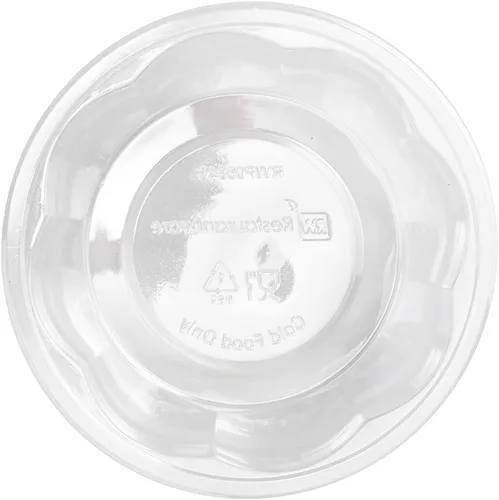 Vista 10 de Restaurantware - Thermo Tek - Ensaladeras desechables de 8 onzas, 50 cuencos redondos para delicatessen, evita grietas y fugas, recipiente