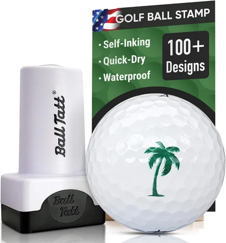 Vista 13 de Sello de pelota de golf - Marcador autoentintado - Herramienta de marcado permanente de secado rápido, sin fugas ni recargas, sello de golf