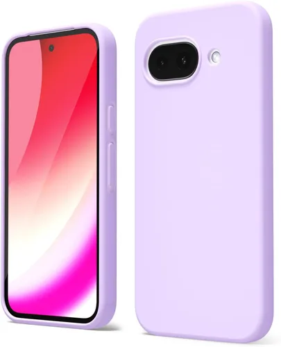 Vista 226 de oakxco para Google Pixel 6A Funda de teléfono de silicona líquida, diseño estético lindo y delgado para mujer y niña, cubierta de gel suave, lisa