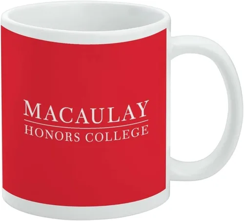 Vista 186 de Taza de cerámica con el logotipo principal de la Universidad Rider, taza de regalo novedosa para café, té y bebidas calientes, 11oz, blanca