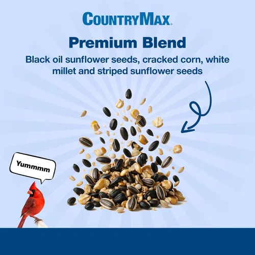Vista 3 de Backyard Seeds - Bolsa a granel de mezcla de semillas de pájaro prémium de Mezcla prémium