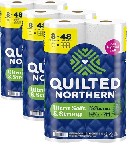 Vista 8 de Quilted Northern Papel higiénico ultra suave y fuerte, 12