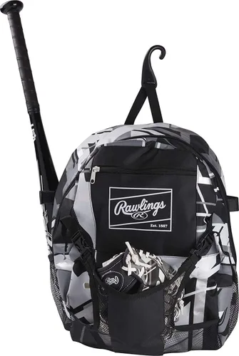 Vista 2 de Rawlings Remix Backpack Equipment Bag T-Ball & Youth Softball Multiple