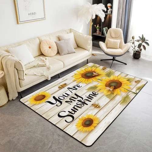 Vista 18 de Erosebridal King and Queen Custom Living Room Rugs 3x5 for Bedroom Romantic Valentine's Day Area Rug for Husband Wife Modern Black Grey His Hers