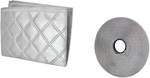 Vista 9 de Portable AC Window Seal Kit 400cm Casement Crank-Out