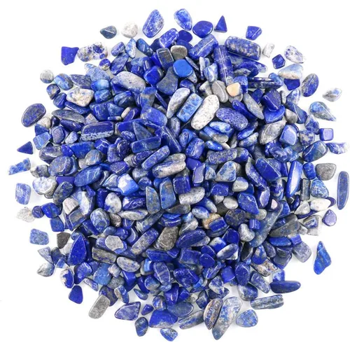 Vista 14 de Guijarros decorativos de cristal de 1 libra (460 g), piedras de obsidiana de forma irregular, pequeñas piedras pulidas trituradas, grava de piezas