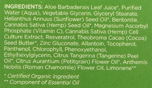 Vista 4 de Andalou Naturals Máscara CannaCell D.Tox, 1.7 onzas