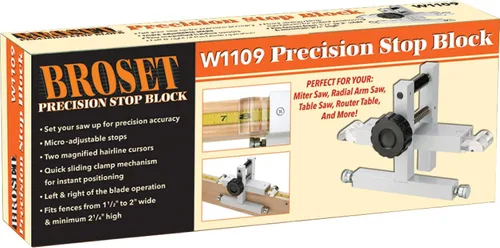 Vista 5 de Woodstock w1109Broset precisión Stop bloque