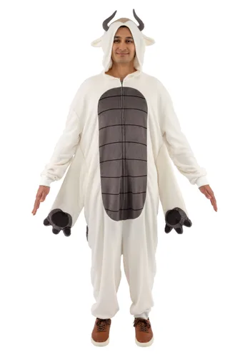 Vista 7 de Disfraz de Onesie de Appa para Adultos de Avatar: The Last Airbender Multicolor