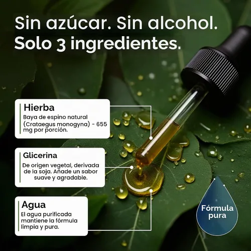 Vista 5 de BIO KRAUTER - Tintura de bayas de espino para soporte circulatorio, 4 onzas líquidas