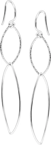 Vista 2 de Silpada Pendientes colgantes 'entrelazados' en plata de ley, Plata de ley Metal, Sin piedra