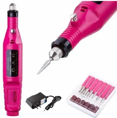 Vista 2 de Pulidor De Uñas Kit De Manicura Pedicura Profesional 6 En 1