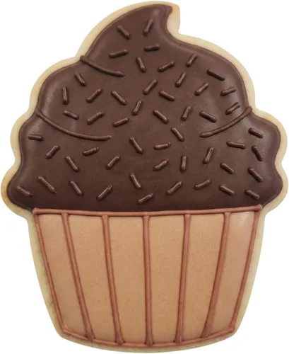 Vista 3 de Cortador de galletas para cupcakes de 4 pulgadas, fabricado en Estados Unidos por Ann Clark