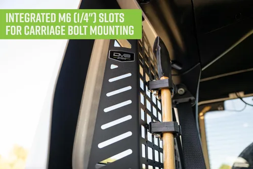 Vista 6 de DV8 Offroad Paneles Molle con bolsillo para ventana trasera para Jeep Wrangler JL 2018-2026 de 4 puertas Soluciones de montaje versátiles