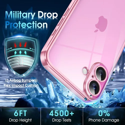 Vista 69 de Supdeal Funda cristalina transparente para iPhone 11, [No se amarillea] [Protección de la cámara] [Probado contra caídas de grado militar] Funda