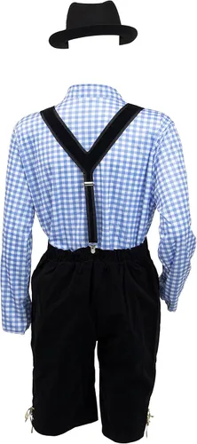 Vista 2 de Oktoberfest Lederhosen Men's Halloween Costume