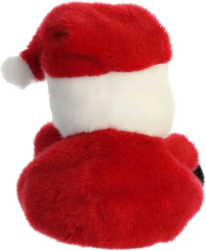 Vista 2 de Aurora Paquete de 2 palmeras de peluche de 5 pulgadas, Papá Noel y Sra. Claus