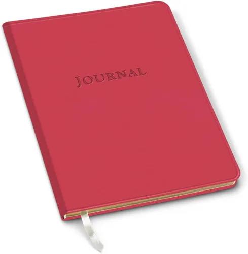 Vista 22 de Diario de cuero Gallery Leather - Elaborado en Maine, EE. UU. - Elegante cuaderno de escritura de cuero con 192 páginas rayadas - Un espacio