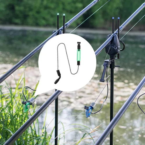 Vista 9 de 3 unids Pesca Alarma Accesorios de Pesca Carpa Bite Indicador Percha Rack