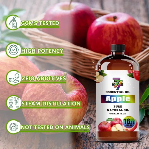 Vista 4 de Aceite esencial de manzana GV77ZF para difusores, humidificadores, velas de bricolaje, jabón, limpieza, hogar, oficina, yoga, masaje, regalos, 16