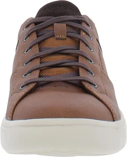 Vista 2 de Zapatos deportivos Jarvis con cordones para hombre, Beige Bronceado
