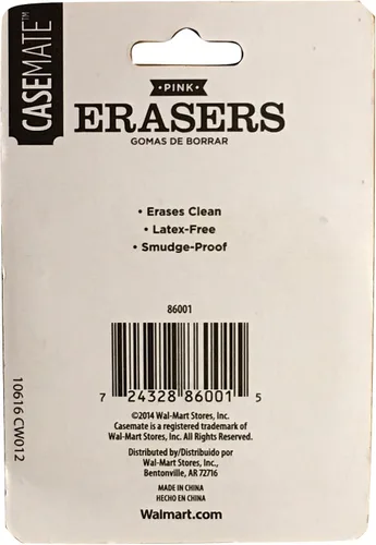 Vista 2 de CASEMATE - Borradores rosados a prueba de manchas, 2