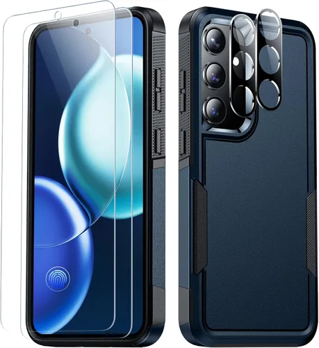 Vista 56 de SPIDERCASE Funda para Samsung Galaxy S22, [protección contra caídas de grado militar de 10 pies], paquete de 2