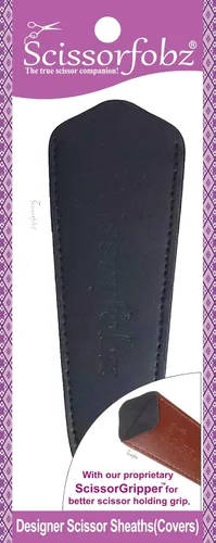 Vista 47 de Fundas protectoras para tijeras de diseño, para pequeñas tijeras de bordado, color verde mar, #SS-7