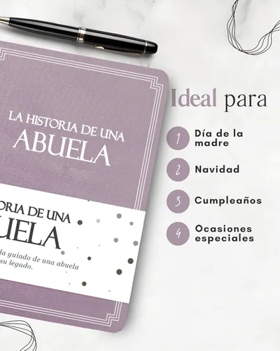 Vista 5 de Abuela, comparte tu historia conmigo (Tapa dura): 250+ Preguntas, Libro de recuerdos y memorias, Regalo para abuela de nietos, Día de la Madre