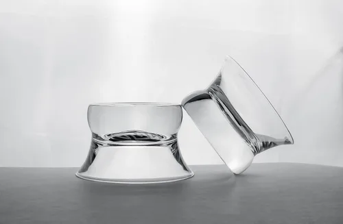 Vista 4 de The Oaxaca - Juego de 2 vasos de vidrio para tequila y mezcal
