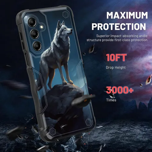 Vista 979 de Funda para Galaxy A14 5G, [Doble Capa][Protección contra Caídas de Grado Militar de 10 Pies] [Antideslizante] Funda Resistente a Prueba de Golpes