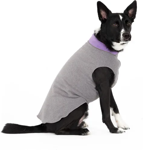 Vista 5 de Goldpaw Duluth - Chaleco de Suéter de Doble Forro Polar para Perros Pequeños, forro polar suave y elástico, chaqueta cálida para mascotas para otoño