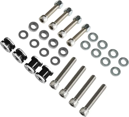Vista 3 de TCT-MOTORPARTS Kit de herramientas de acoplamiento de barra Sissy para Harley Fat Boy Softail Deluxe FLSTF FLSTFBS FLSTFB 2008-2017 Compatible