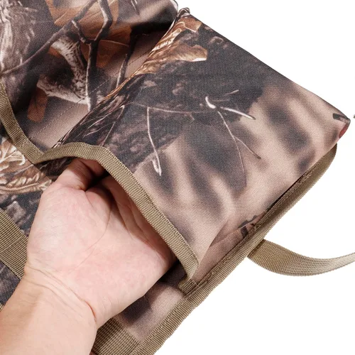 Vista 3 de AUSCAMOTEK 2 piezas de asiento de coche trasero escopeta rack camuflaje pistoleras organizador de panales para caza de ciervos de pato