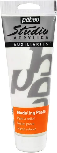 Vista 3 de Pebeo Studio Acrylics Auxiliaries, pasta de modelado, 3.4 fl oz