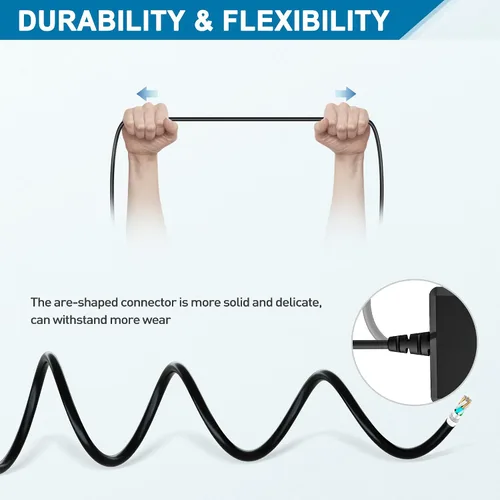 Vista 3 de Adaptador de CA para cable de alimentación de teclado Yamaha PSS270 PSS370 PSS-270 PSS-370 Power Supply Cord