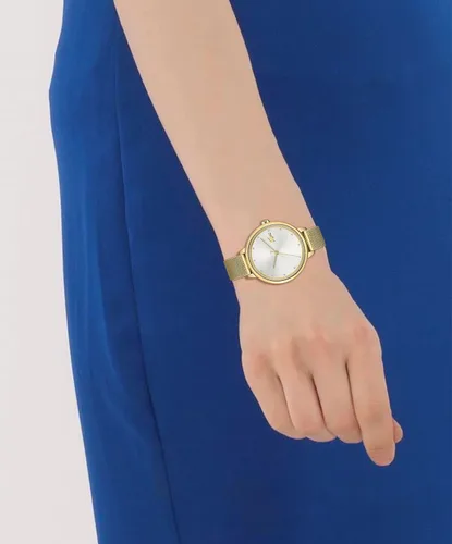 Vista 6 de Lacoste Reloj de cuarzo de acero inoxidable para mujer Touch of Glamour Classic Elegance Resistente al agua