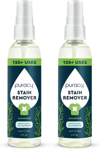 Vista 9 de Puracy Quitamanchas, limpiador natural de manchas para viajes y lavandería para ropa, artículos esenciales para bebés, manchas de niños, limpiador