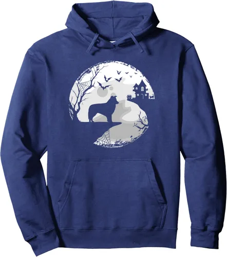 Vista 6 de Border Collie Happy Halloween Costume Dog Boo Dogs Pullover Hoodie