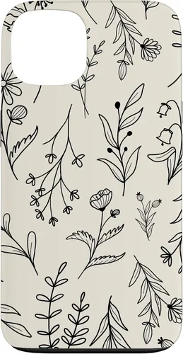 Vista 7 de Sand Beige Wildflower Floral Pattern Case for iPhone 16
