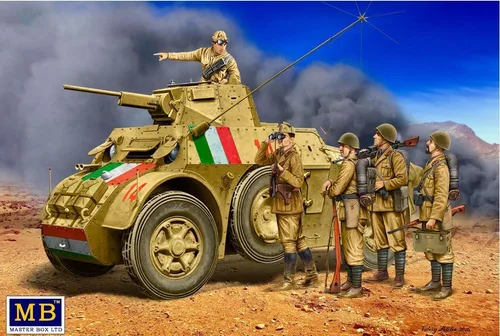 Vista 2 de Master Box MB35144 - Kit de modelo para hombre militar italiano, era de la Segunda Guerra Mundial