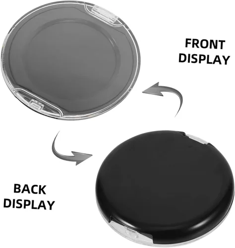 Vista 3 de Fingerprint Ink Pad Mini Thumbprint Pads Inkless Secure Identification Notary Office Legal Documentation