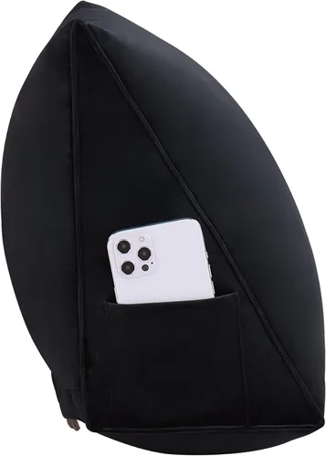 Vista 2 de Almohada de cuña para cabecero de cama Almohada pequeña de refuerzo para cabecera Almohada de lectura para sentarse en la cama para adultos, cojín
