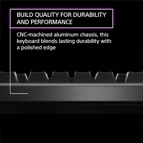 Vista 6 de Sony INZONE KBD-H75 75% Wired Aluminum Chassis Gaming Keyboard, Hall-Effect Switch, Rapid Trigger, Adjustable Actuation Point, 8000 Hz Polling Rate
