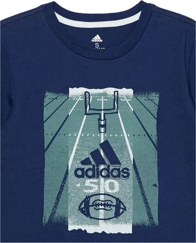 Vista 6 de adidas Boys' Short Sleeve Graphic Tee T-Shirt