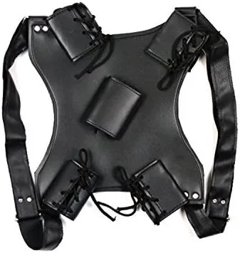 Vista 2 de Snake Eye Tactical Leonardo - Espadas ninja dobles con vaina de transporte en la espalda
