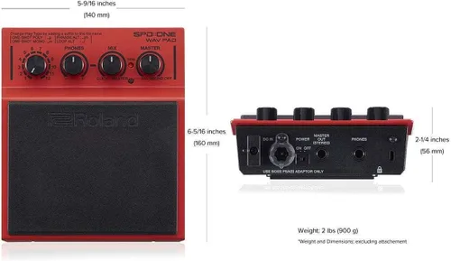 Vista 5 de Roland SPD: una almohadilla de percusión Wave Pad