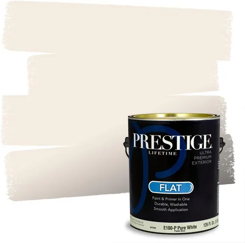 Vista 185 de PRESTIGE Pintura exterior e imprimación en uno, bronceado Aberdeen, plano, 1 galón